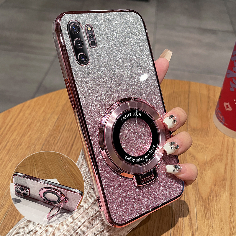 Suitable for Samsung Note10 Phone Case, Note10 Ten Protective 5g Silicone Cover N9760 Full Coverage Anti-Drop 9700 Transparent Soft Case with Stand Plus Plus Galaxy for Men and Women, Original Ultra-Thin New Model