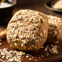 【刷脂代餐】无蔗糖无油全麦面包