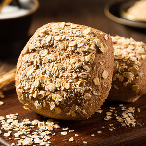 【刷脂代餐】无蔗糖无油全麦面包