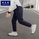 Autumn children's sports pants autumn and winter velvet men's trousers boys spring and autumn casual warm pants for middle and large children to wear outside