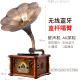 đầu đĩa than giả cổ Máy ghi âm vinyl máy hát ghi âm châu Âu retro cổ lớn sừng máy ghi âm âm thanh cổ điển trang trí phòng khách cổ điển - Máy hát 	đầu đĩa than denon dp-1200
