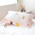 Bộ gối gió Bắc Âu tùy chỉnh Cotton Fresh Ký túc xá sinh viên 74x48 Vỏ gối người lớn Vỏ gối đơn gối ôm cho trẻ sơ sinh Gối trường hợp