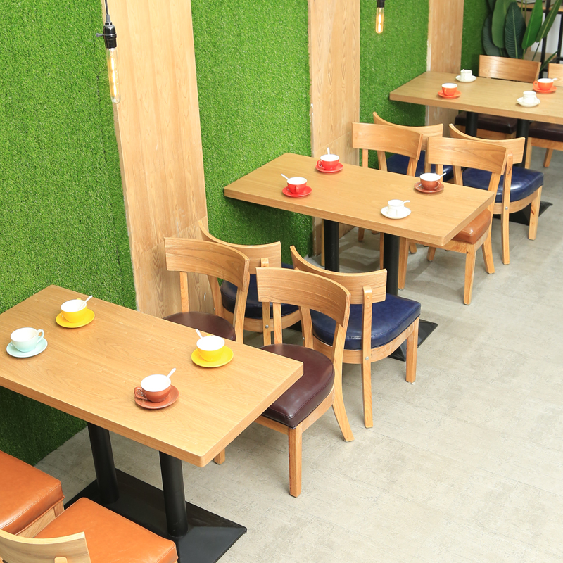 Cafe West Cafe Table and chair combined dessert shop Milk Tea Shop Restaurant Drink Bakery Table and chair