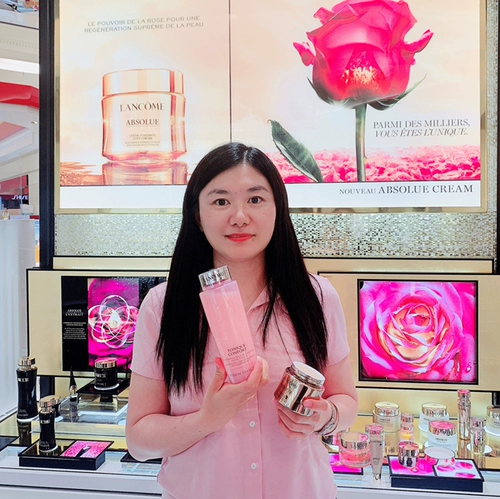 QF -счетчик версии Canada fa lancome Qingying тонер Big Pink Water 400ml