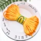 Dây đan Trung Quốc thứ 5 thứ 6 7 dòng ngọc bích dây đỏ vòng tay bện dây thừng tự làm tốt bện tóc vòng chân - Vòng chân lắc chân vàng
