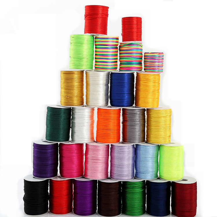 Chinese knot wire No. 5, No. 6, No. 7, jade thread, red rope, necklace, pendant, hand rope, Dragon Boat Festival braided thread