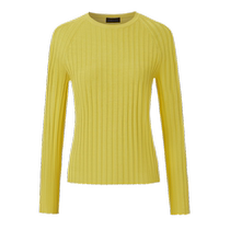 PORTS womens spring simple bright ribbed knit top LP8K401RKT008