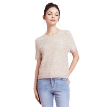 PORTS Womens Spring Fashion Simple Knitted Tweed Top Women SD8K709PXX002