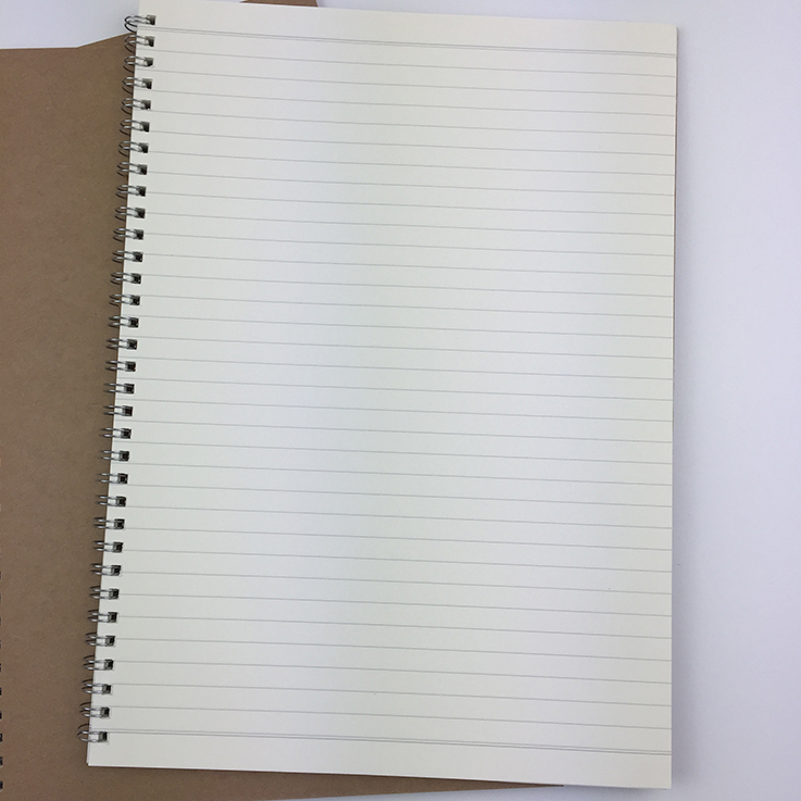 a4 Crosswire Ben Notepad Notebook recording this experiment Ben Yokogue This horizontal line Writing Cheat Ben Kraft paper This