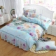 gia đình Hàn Quốc bốn Brushed dày giường váy bedspread Simmons bảo vệ chăn đặc biệt cung cấp miễn phí vận chuyển 1,5 1.8m / - Váy Petti