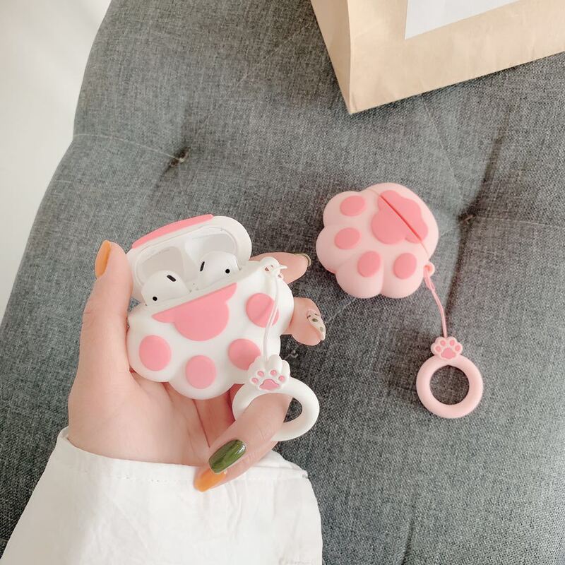 Cat Claw Suitable for Vivo Tws5 Earphone Case Vivo Tws4 Hi-Fi Version Cute Vivo Tws3Pro Protective Case Vivo Tws2E Cartoon Iqoo Tws 1 Female X1