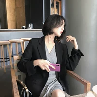 KELIFAN blazer nữ mỏng 2018 thu đông port mới chic chic hoang dã khí chất Hàn Quốc nhỏ bé đầm thiết kế cao cấp