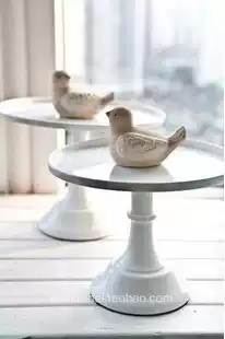 Dessert table ornaments high foot tray black cake plate fruit plate dessert iron cake rack wedding props