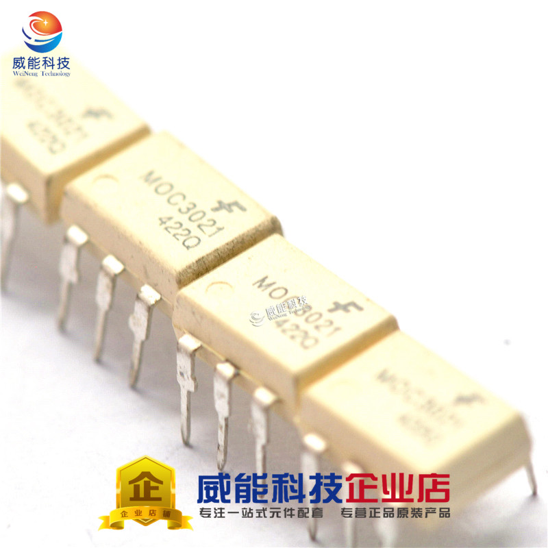 Original fit MOC3021 photocoupler straight-plug DIP6 photoisolator optoelectronics coupling one = 10 only