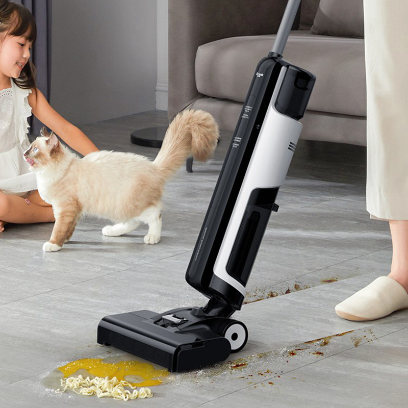 Delma washing machine vx100 wireless smart cleaning tow water electrolytic dry and humid 2 with vacuum cleaner accessories