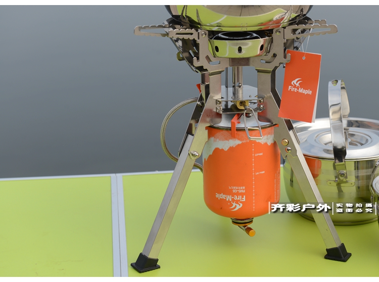 Lửa Maple FMS-108 Titan cắm trại năng lượng cao chống gió ngoài trời dã ngoại bếp gas tự lái tour du lịch tự lái - Bếp lò / bộ đồ ăn / đồ nướng dã ngoại bếp nướng thịt ngoài trời