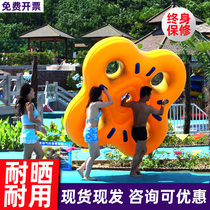 Thickened environmentally friendly double multi-person 8-figure swimming ring safe parent-child couple inflatable lifebuoy childrens adult swimming ring