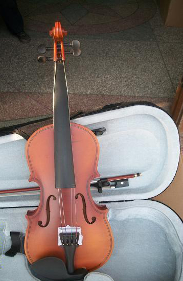 Sub-light to practice violin-classic italian style