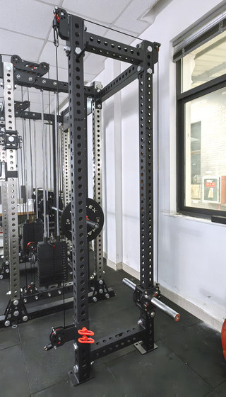 Attachment: High-Low Pull-Back, Hanging Type, Column Mounting (75mm Square Tube, 26mm Hole Diameter)