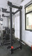 Attachment: High-Low Pull-Back, Hanging Type, Column Mounting (75mm Square Tube, 26mm Hole Diameter)