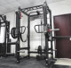 Repfit V2 Commercial Combination Squat Rack (White, Red, Black Posts)