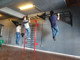 Extendable Wall-Mounted Pull-Up Bar Climbing Frame Suspension Rack