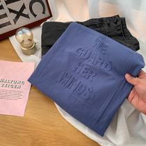 T-shirt short sleeve female Korean three-dimensional letter loose summer insbf wind half sleeve top