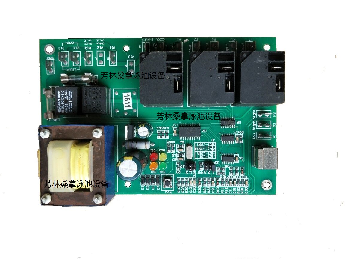 Smith Steam Machine Motherboard Sauna Wet Steam Electromechanical Road Plate Sauna Steam Room Equipment Accessories 3-18kw Power