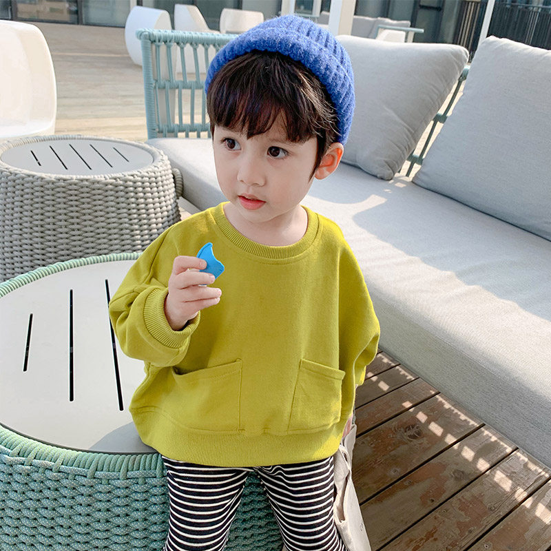Boys' sweaters, children's tide, spring and autumn children's clothes