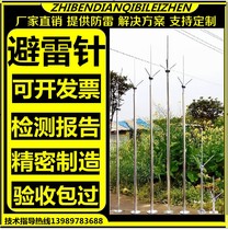 Lightning Rod copper outdoor Lightning Protection PIN Flash Sensor household flash sensor villa in advance prevention electrical engineering insulation optimization