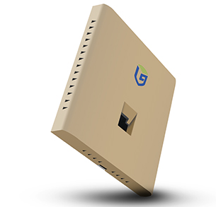 Laguang enterprise-class gigabit dual-band 1200M standard 86 box panel AP hotel villa WiFi coverage of the whole house