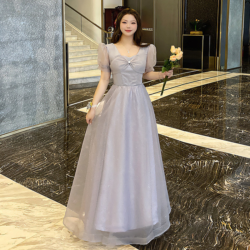 Plus-Size Bridesmaid Dresses for Sisters, Slimming Effect for Chubby Girls, Long Style, Elegant and Flattering