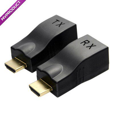 HDMI extender single network route to hdmi high-definition internet rj45 signal amplification transmitter 30 m signal 4K