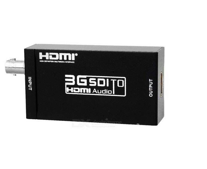 SDI turns HDMI converter to support HD 3G SD SDI to HDMI film converter