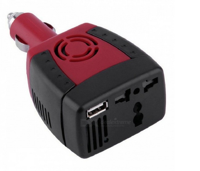 150W on-board inverter 12V turn 220V power converter car socket Cigarette Lighter Charger USB Fast-charging