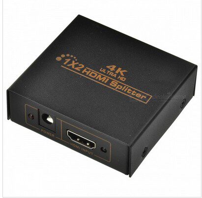 hdmi dispenser 1 in 2 out HDMI switcher 1 minute 2-in-two out of 3D 4K high-definition split screen splitter one drag 2