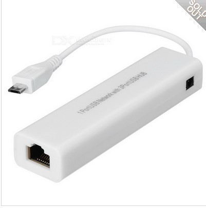 Micro USB Android Interface Tablet Wired Network Network Route Converter ONDA Desk Electric OTG Adapter