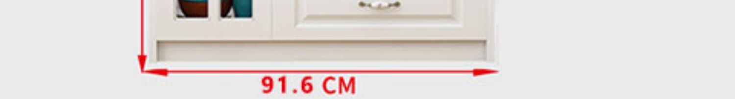 Sideboard hiện đại tối giản lưu trữ giá trà tủ bếp phòng khách đa năng lò vi sóng tủ lò - Buồng tủ gỗ ép