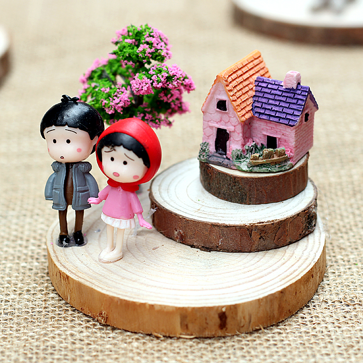 New desktop small ornaments mini creative cute super cute simple desk living room wine cabinet home decorations