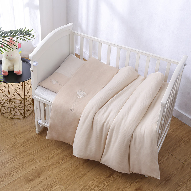 Baby quilt children color cotton can be machine washed newborn baby pack thickened by kindergarten cotton