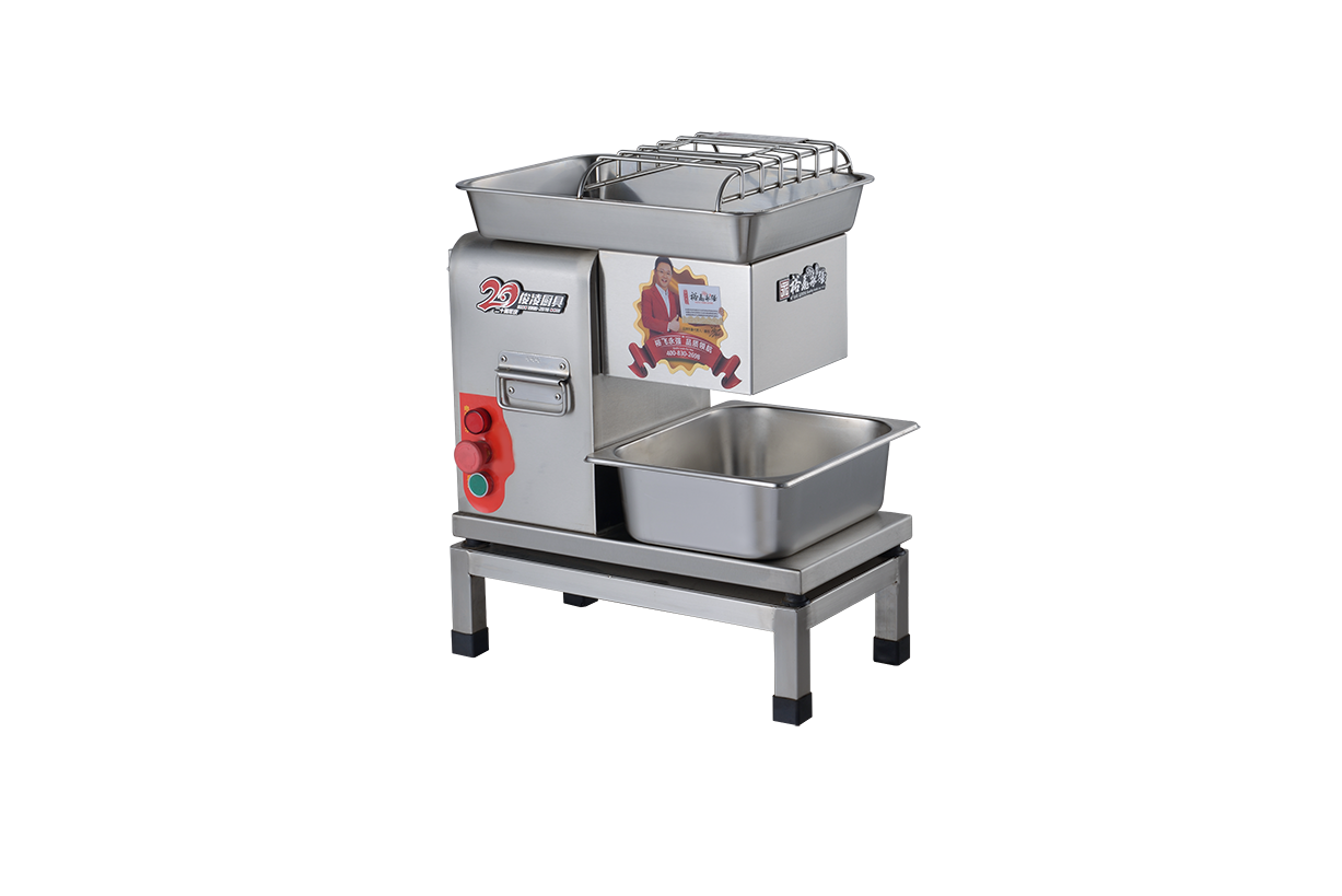 Yufei Yongqiang YQ-90T commercial desktop meat cutting machine Dining room canteen Factory school restaurant Electric slicer