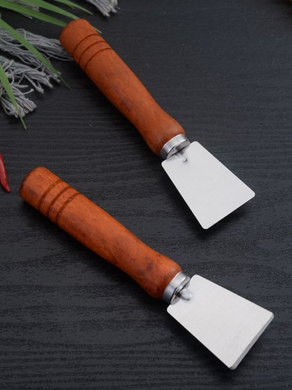 厨房油污铲刀不锈钢多功能家用清洁铁板厨房油污冰箱冰块清洁铲