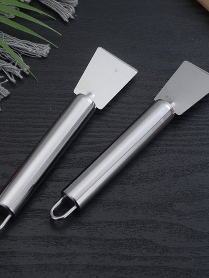 厨房油污铲刀不锈钢多功能家用清洁铁板厨房油污冰箱冰块清洁铲