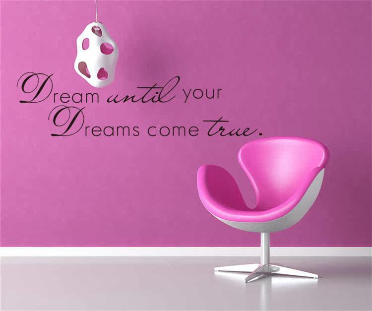 英文字母牆貼壁紙貼畫創意勵志夢想英語名言格言書房辦公室教室
