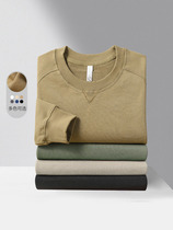 Naturally high - sense round - collar men in autumn to wear a topper without a hat