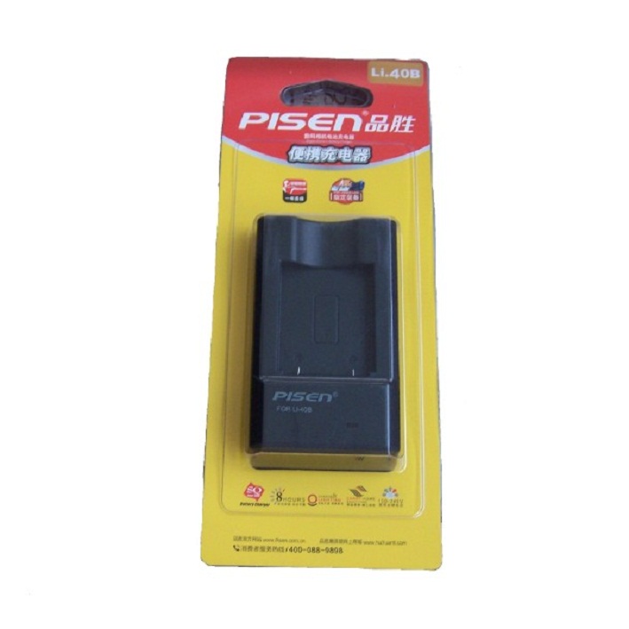 Pinsheng Li 40B TS-FC006 Olympus Fuji Nikon Pentax and other digital camera battery charger