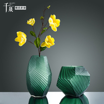 European Vase ornaments glass porch American living room TV cabinet dining table flower arrangement home decoration creative decoration