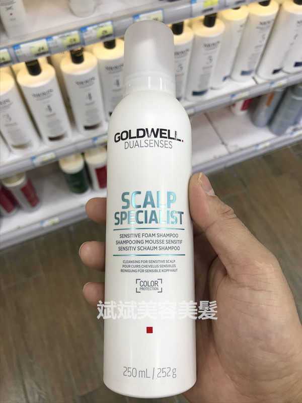 Port goods import song Vergoldwell DS light sensation sensitive shampoo 250ML head leather itching sensitivity