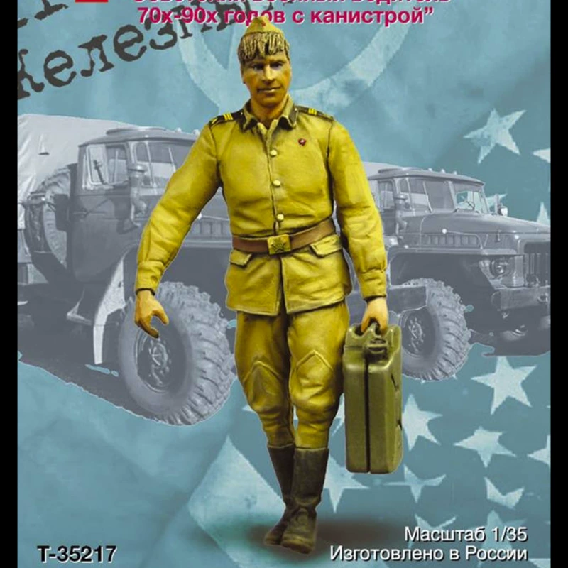 Crazy tourr 1/35 người lính nhựa mô hình chủ đề quân sự Thế chiến II Lính Xô viết GK người mẫu trắng tay 303 - Capsule Đồ chơi / Búp bê / BJD / Đồ chơi binh sĩ bup bê chi bi