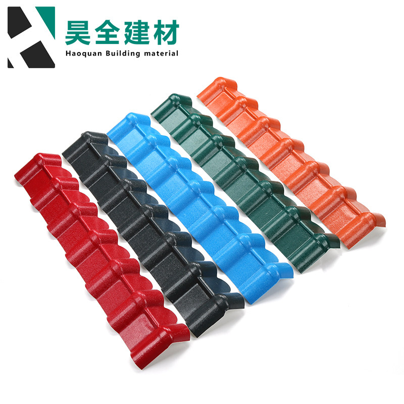 2 5mm resin tile ASA resin tile synthetic resin tile accessories drip tile manufacturer direct marketing